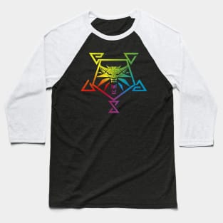 Witcher Wolf & Signs Baseball T-Shirt